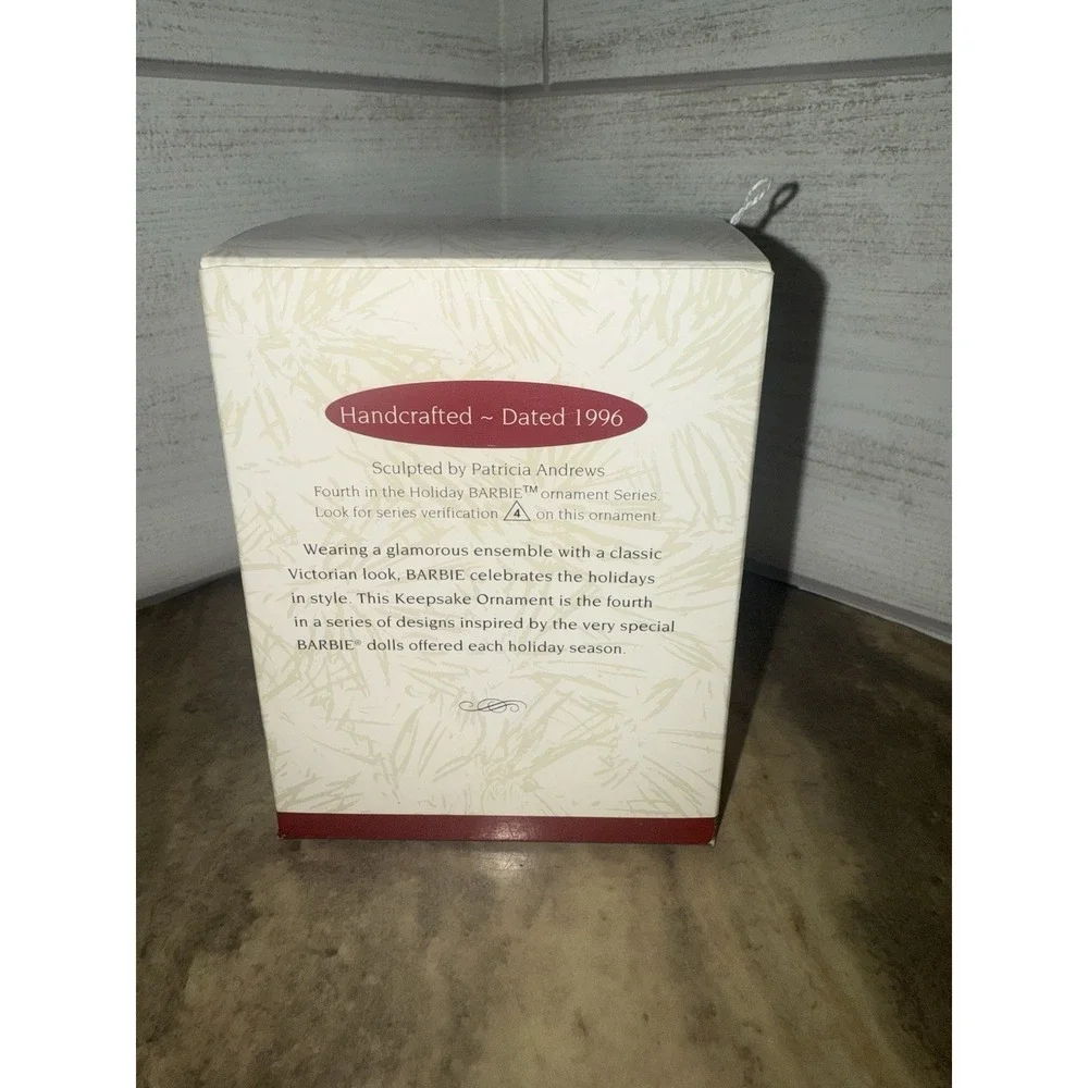 Hallmark 1996 Ornament ‎ - Holiday Barbie  - 4th In Series - Pre-Owned
